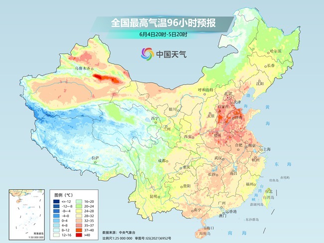 气温弹射起飞！河(👑)北、(🌿)河南、山东部分地区最高气温将超过38℃
